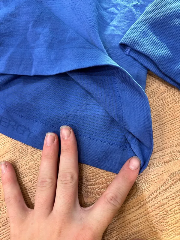 Lululemon Blue Tie-Dye Long Swiftly Tech Sleeve - Image 6
