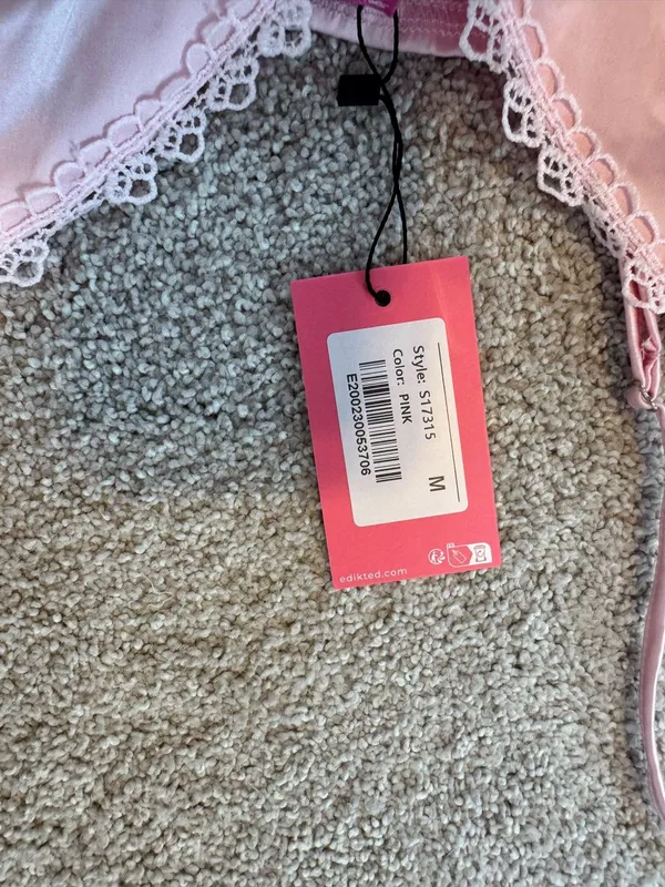 Edikted Pink Tank Top - Image 2