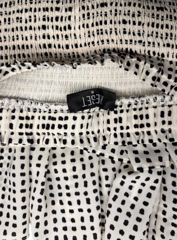 RESET Charlie Mini Skirt Polka Dot Casual Womens Medium - Image 7