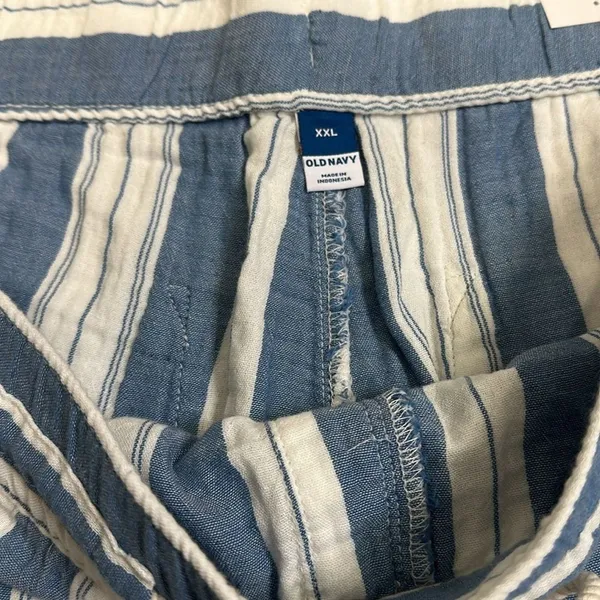 Old Navy High Waisted Textured Pull On Cotton Shorts 5” NEW Size XXL - Image 5