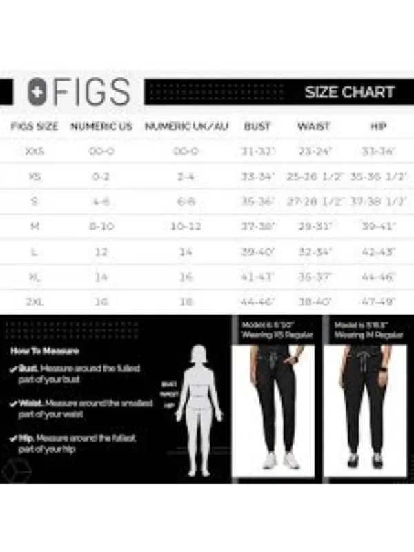 NEW Figs Casma Three Pocket Scrub Top in Heather Denim Size Small - Image 8