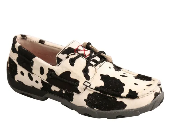Hair on Hide Boat Shoes Moc Toe - Image 2
