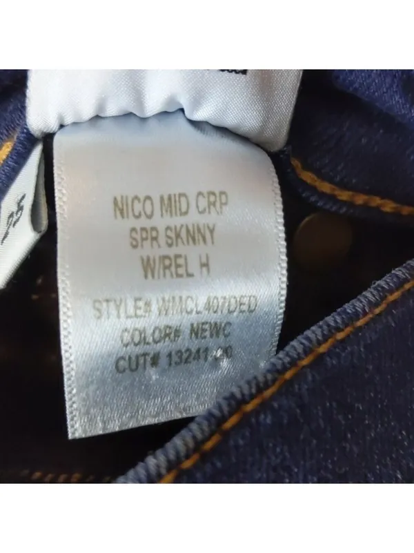 HUDSON Nico mid crop skinny jeans size 25 - Image 7