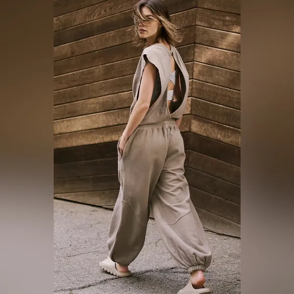 COPY - Free People Throw And Go Onesie Jumpsuit - Image 2