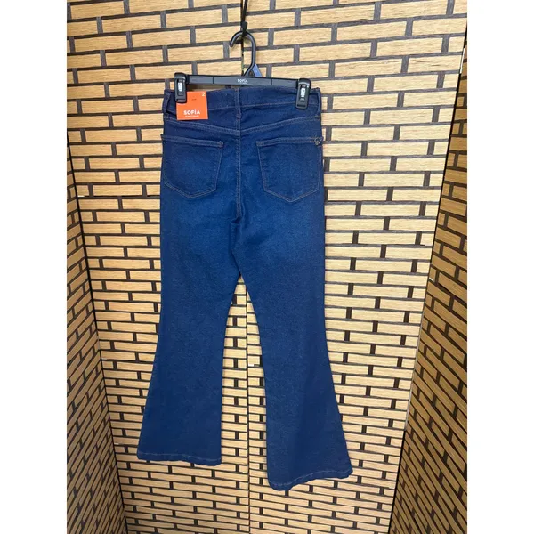 Sofia by Sofia Vergara High Rise‎ Flare Leg Jeans Size 2 Blue - Image 2