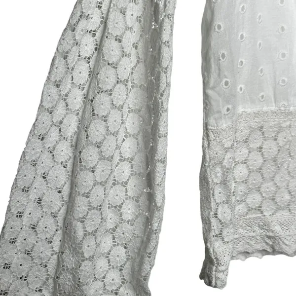Karen Kane White Cotton Blouse - Image 4