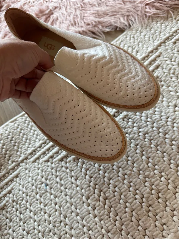 UGG Slip-On Sneakers with Tan Trim - Image 10