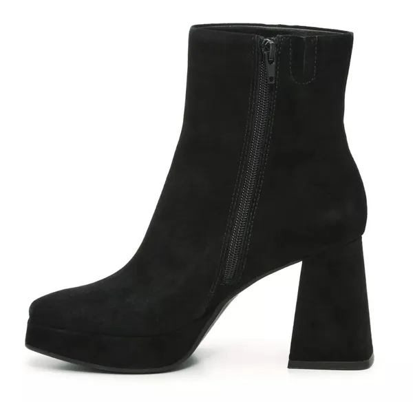Dolce Vita Gracie Suede‎ Platform Boot Size 6 Black - Image 2