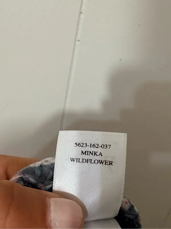 Rails Minka Wildflower Floral Tie Front Romper Navy Size S - Image 11