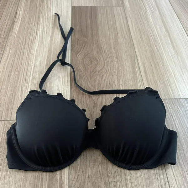 Black Bikini Set Shade & Shore ruffle pushup - Image 2