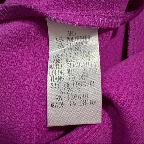 Lulus Wine and Divine Me Magenta Purple Bodycon Dress Size S - Image 11