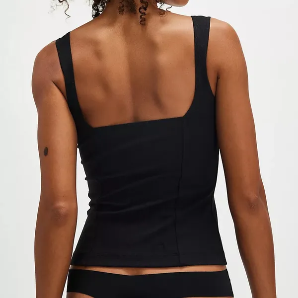 FREE PEOPLE Intimately Somewhere Sometime Cami in Black NWOT - Image 2