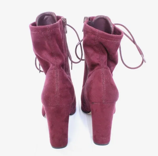 Steve Madden | Elley Lace Up Block Heel Boots - Image 3