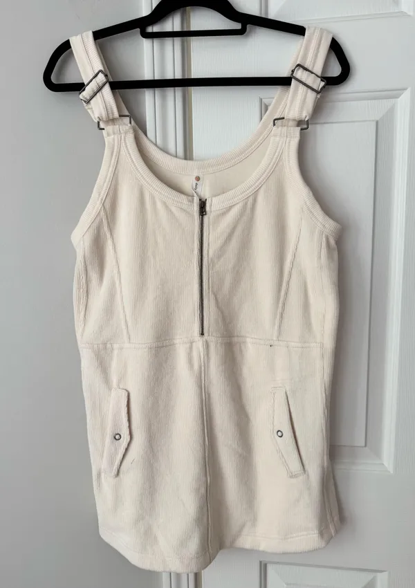 Anthropologie Daily Practice Jockey Mini Corduroy Dress, Size S - Image 6
