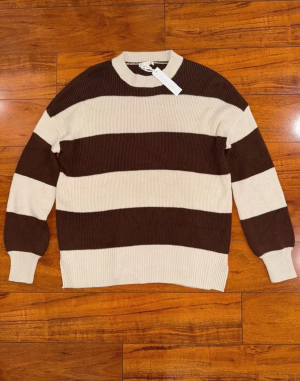 Moon & Madison Striped Sweater Knit - Image 2