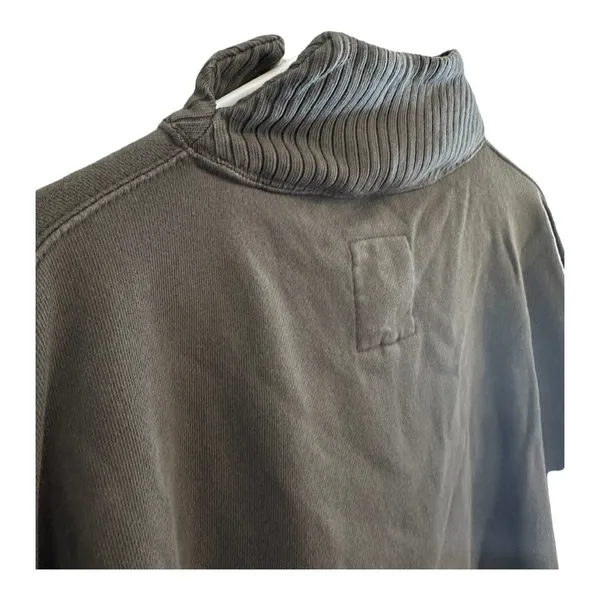 Aerie Oversized Olive Green Mock Neck Ribbed Pullover Sweater Sweatshirt // XXS - Image 4