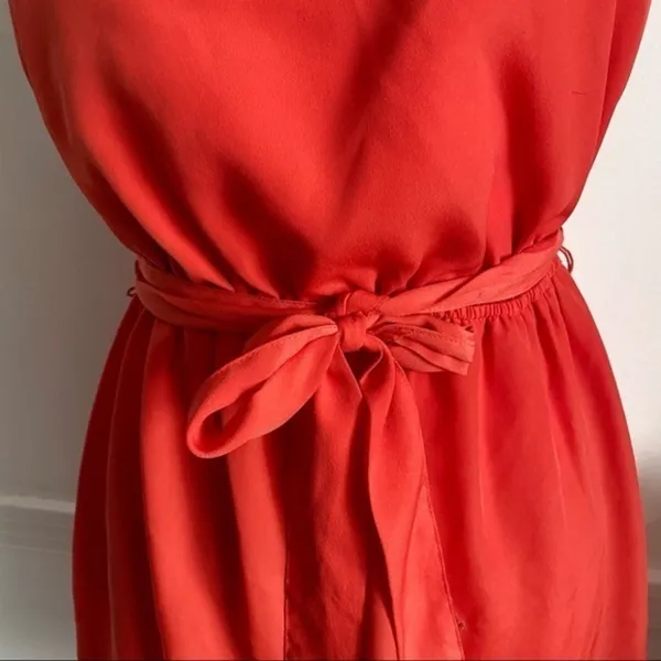 Gap • Red Tie Waist Above The Knee Sundress - Image 2