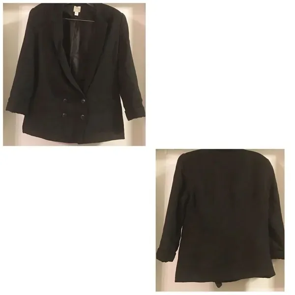 ✨HP✨LC Lauren Conrad Crepe Open-Front Blazer✨ - Image 3
