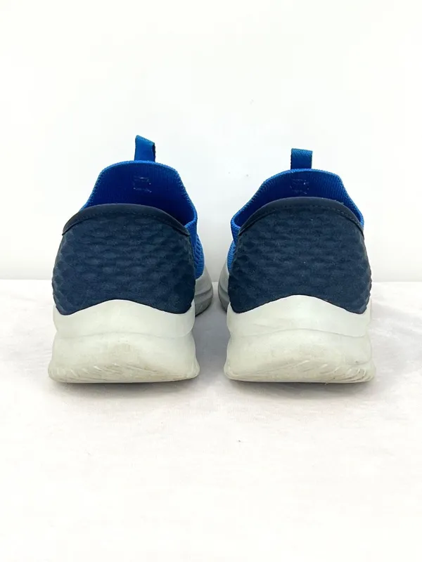 Skechers Hands Free Slip-Ins Bright Blue Knit Ultra Flex Sneakers Youth 6 / W7.5 - Image 7