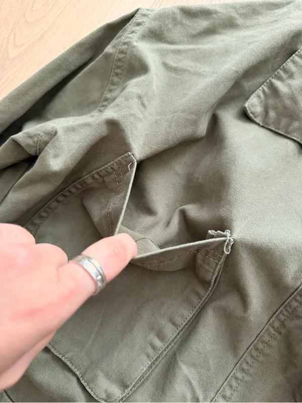 Full Tilt Olive Green Utility Jacket - Image 6