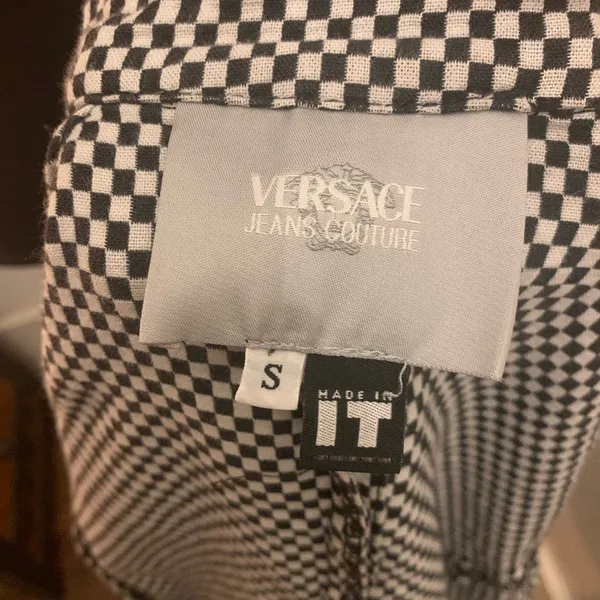 Versace Vjc checkered jacket - Image 6