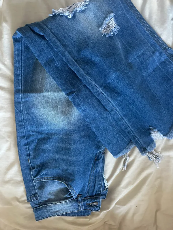High Rise Mom Jeans Blue Size M - Image 2