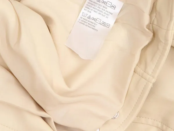 Belle By Kim Gravel Womens Faux Leather Zip Utility Jacket Sand Bar Brown S - Image 4