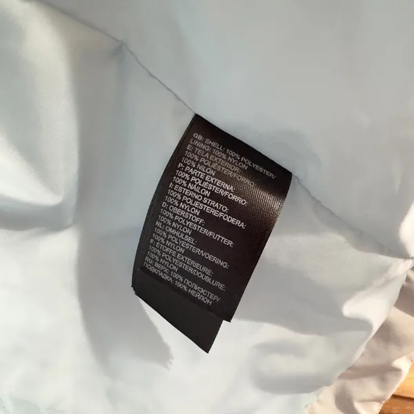 The North Face XL Jacket Colorblock Windbreaker Hooded Blue‎ Hiking Coat C - Image 16