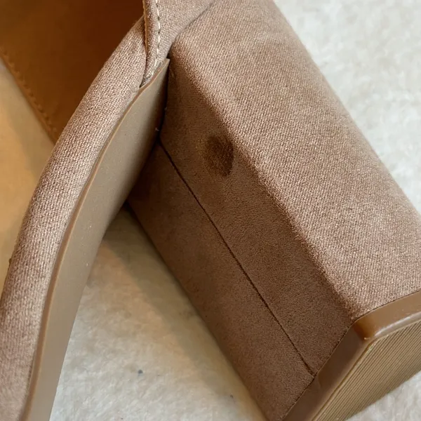 Lulu’s Faux Suede Ankle Strap High Heel Sandals - Image 12