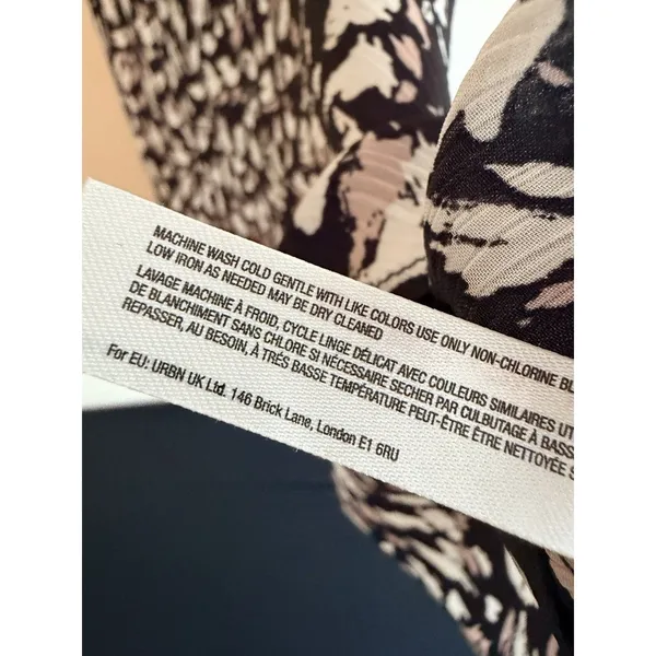 Free People Hang On Halter Printed Slip Dress in Night Combo Women’s Size M‎ - Image 7