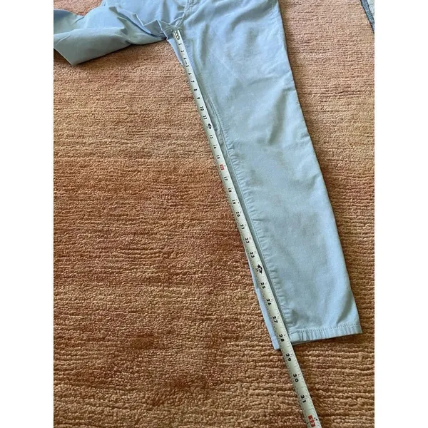 JCP women’s corduroy pants light blue stretch cotton blend size 10 30x30 - Image 7