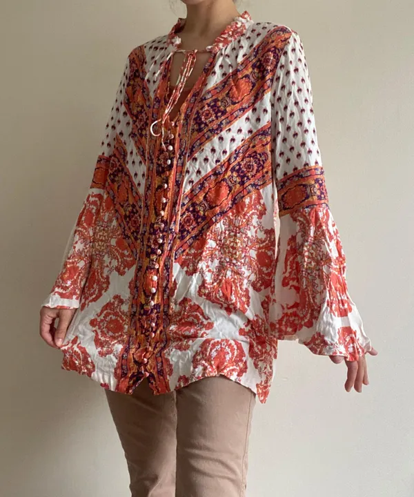 Free People Boho Nwt  Shirt - Image 2