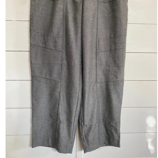 Democracy Clothing Curve Equality Straight Leg Pants‎ Grey Heather Drawstring 12 - Image 11