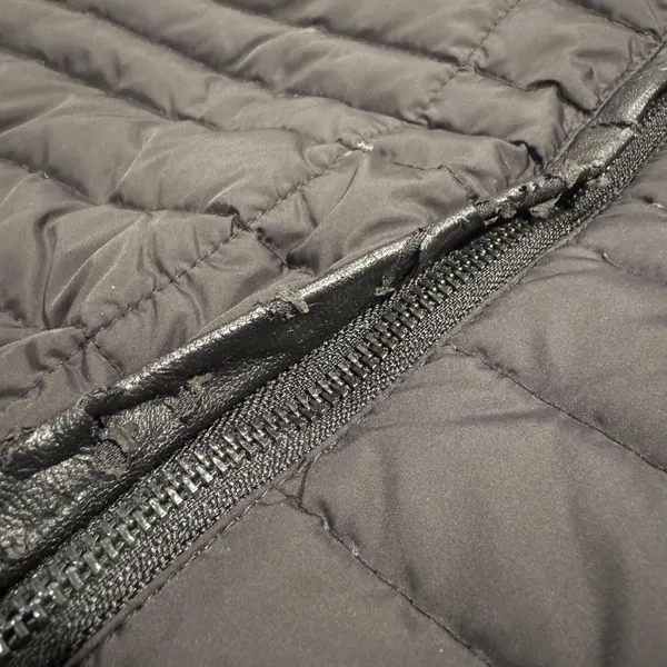 Via Spiga Coat Puffer Down Quilted Minimalist Streetwear Gorpcore‎ Black Large - Image 8