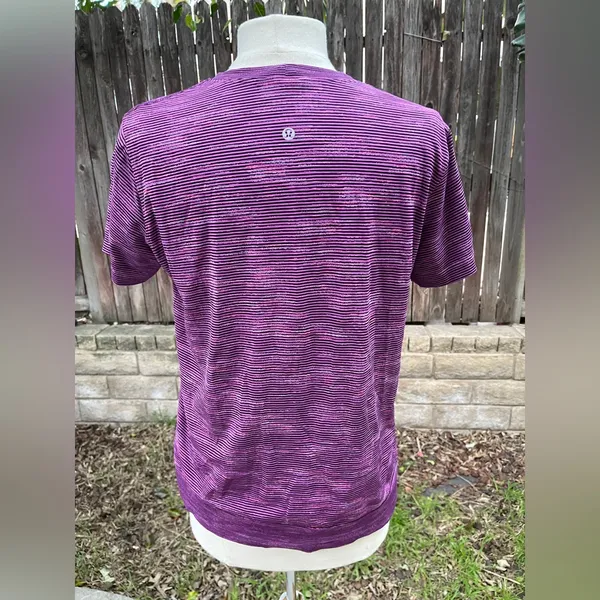 Lululemon Swiftly relaxed short sleeve purple shirt yoga Pilates athleisure - Image 5