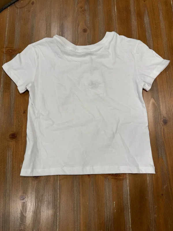 Princess Polly Lower Impact Italy Love Cropped Baby Tee Women's US Size 2 NWT - Image 6