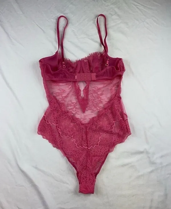 Victoria's Secret Lace Lingerie Bodysuit - Image 9