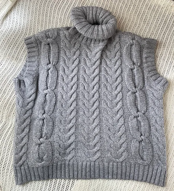 Zara Chunky Vest - Image 4