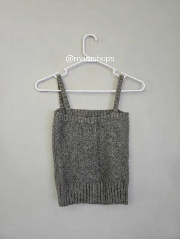 Ralph Lauren Gray Cashmere Sweater Tank Top - Image 4