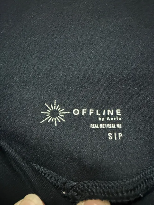 Offline by Aerie High-Waist Black Active Shorts Size Small - Image 2