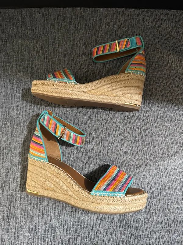 Franco Sarto Women’s Clemens Espadrille Wedge Sandals - Image 5