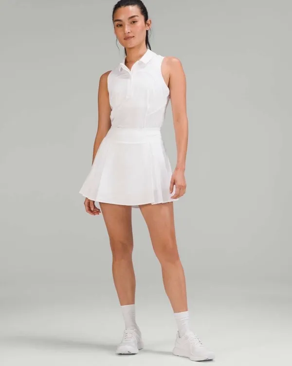 Lululemon Side-Pleat High-Rise Tennis Skirt White 6 - Image 11