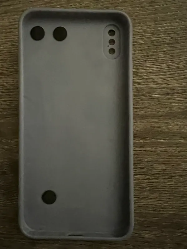 3D NICE CASE FOR IPHONE XS MAX Gray - Image 3