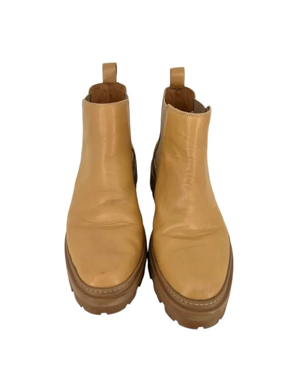 Madewell Mariam Chelsea Boot Tan Leather Womens Size 10.5 Gorpcore Utility - Image 5