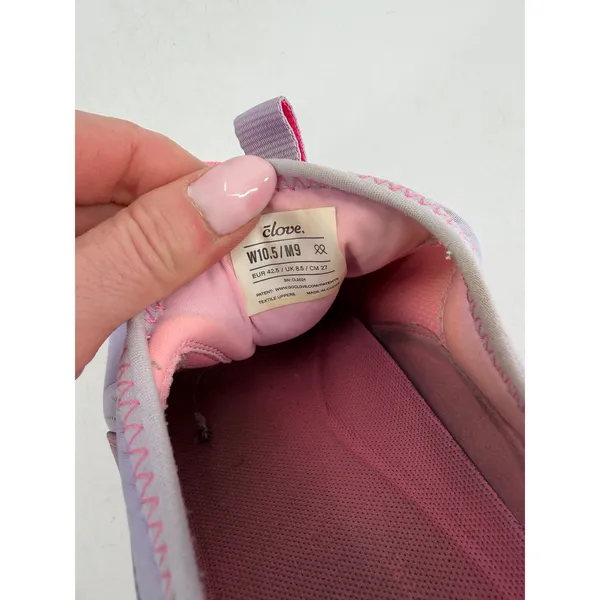 Clove Healthcare Sneakers Womens 10.5 Purple‎ Lilac Fade Nursing Medical Comfort - Image 8