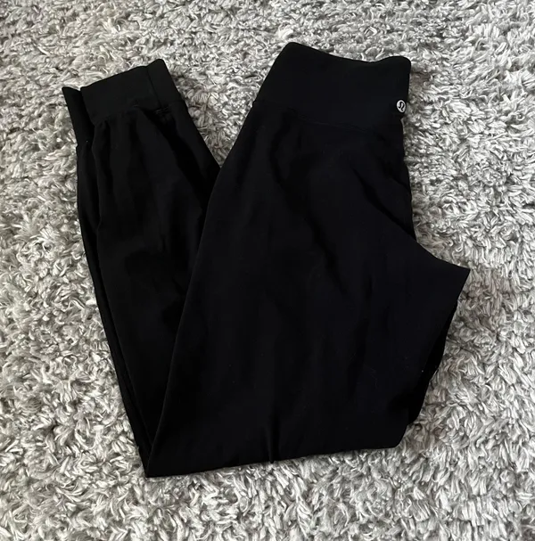 Lululemon Black Align Joggers 28” Size 4 - Image 5