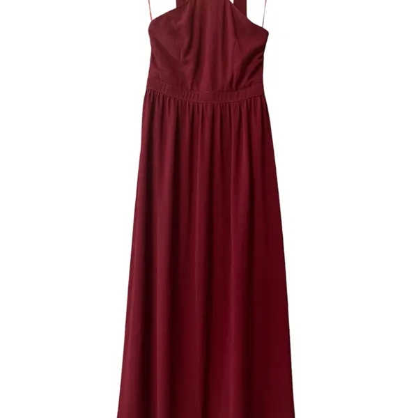 Lulus Burgundy Air of Romance Dress - Image 5