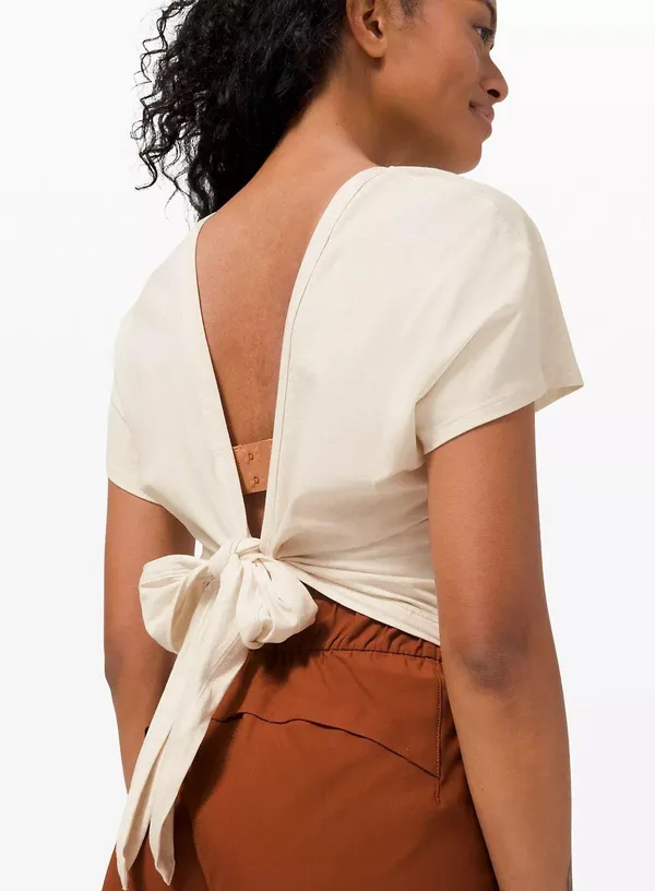 Lululemon It’s A Tie Tee (6) - Image 3
