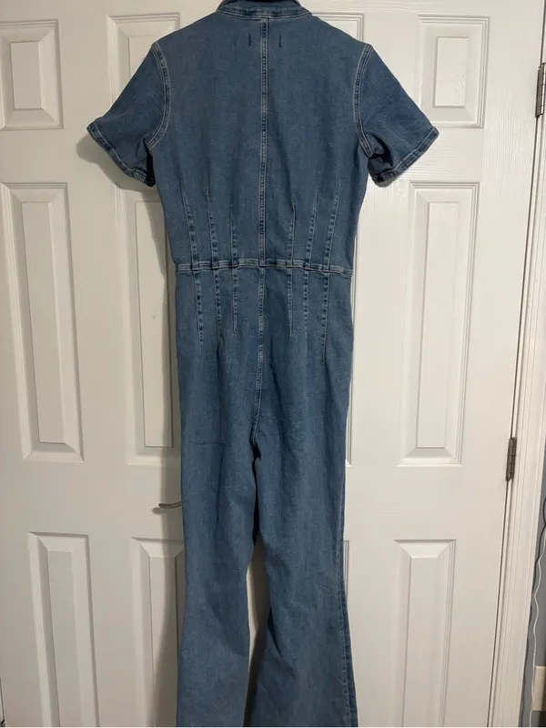 We The Free Free People Jayde Flare Jumpsuit - Image 4