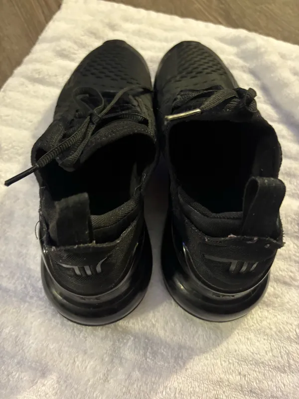 Gothic Nike Air Max 270 Triple Black Sz.7 - Image 13